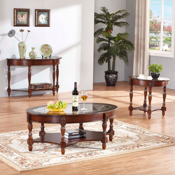 3 Piece Living Room Table Set Wayfair